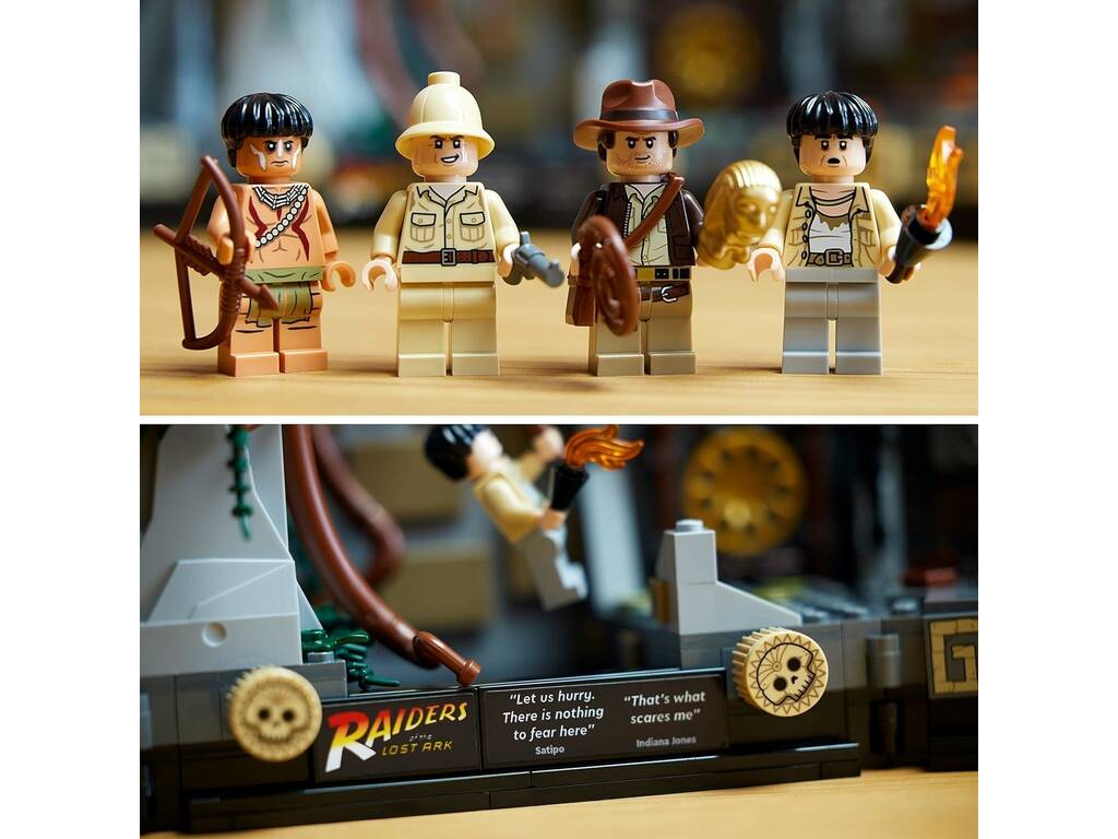 Lego Indiana Jones Temple de l'idole d'or 77015