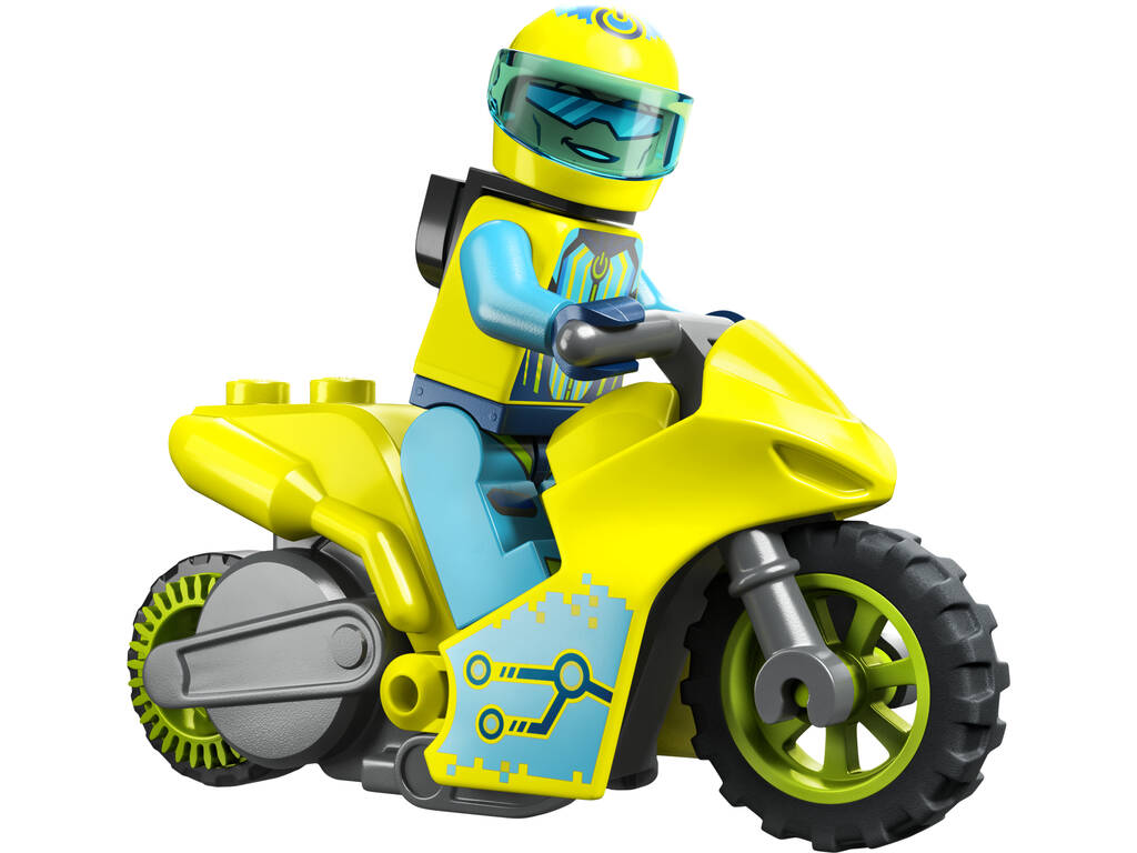 Lego City Stuntz Cybernaut Stunt Bike 60358