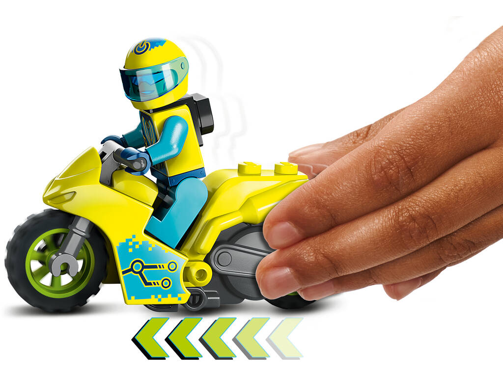 Lego City Stuntz Cybernaut Stunt Bike 60358