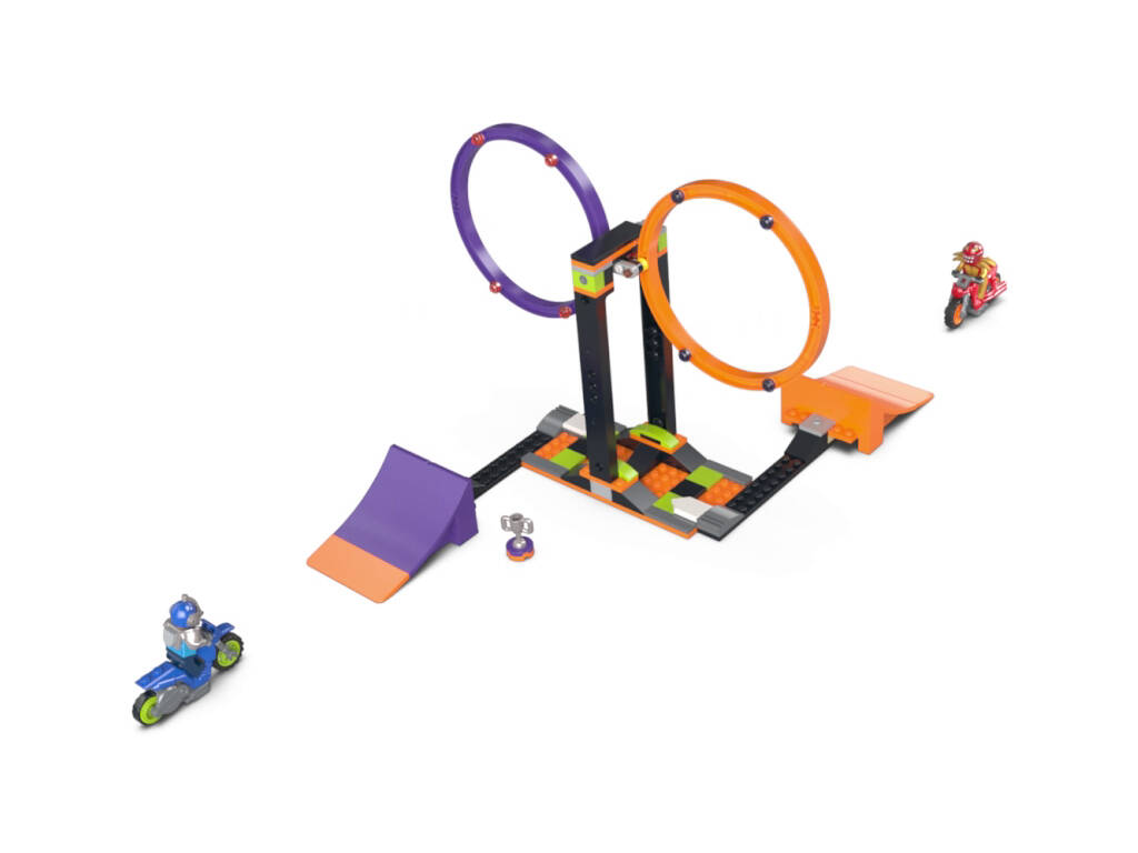 Anneaux rotatifs Lego City Stuntz Acrobatic Challenge 60360