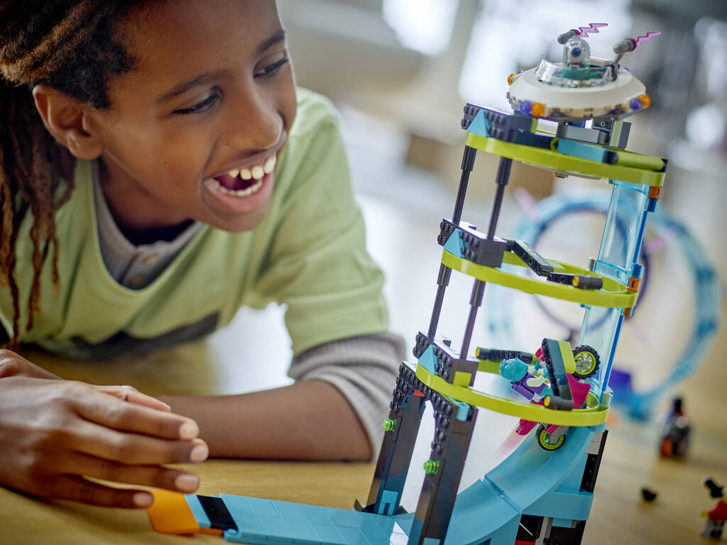 Lego City Stuntz Extreme Curl Stunt Challenge 60361
