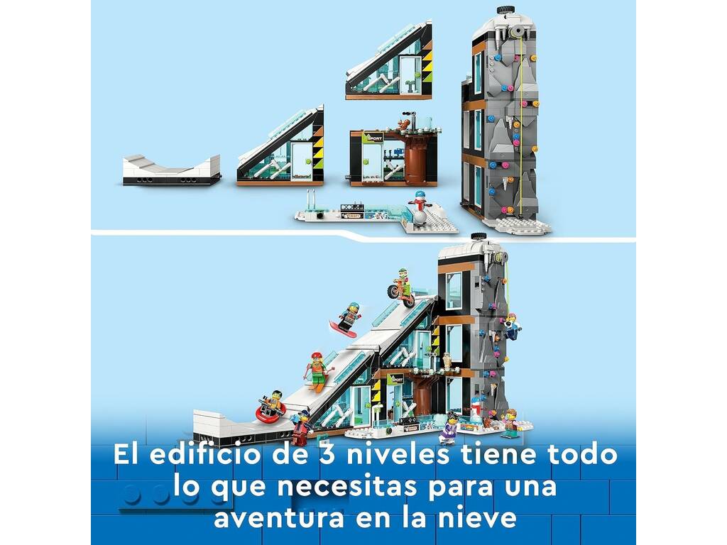 Lego City Centre de ski et d'escalade 60366