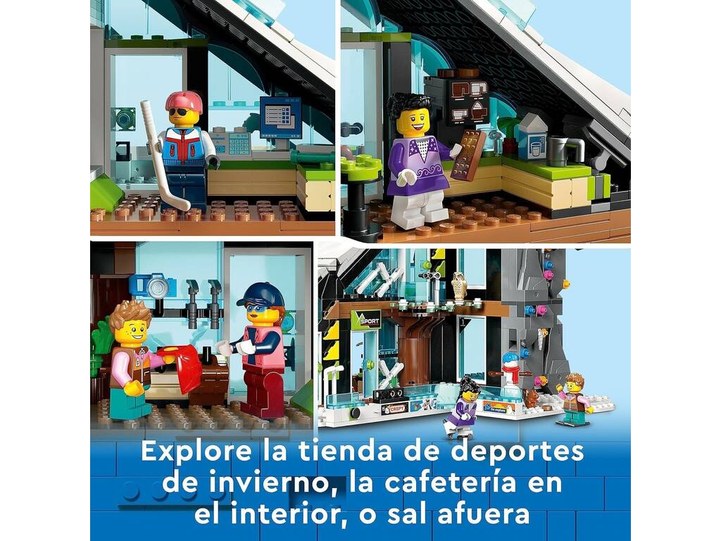 Lego City Centre de ski et d'escalade 60366