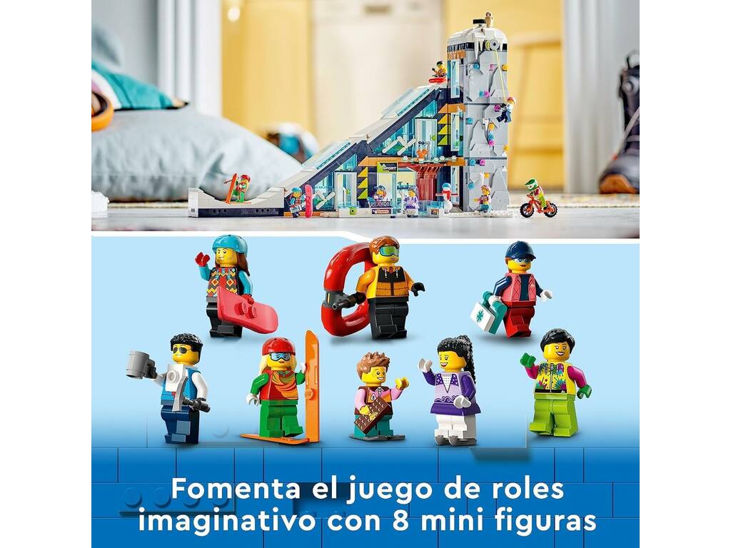 Lego City Centre de ski et d'escalade 60366