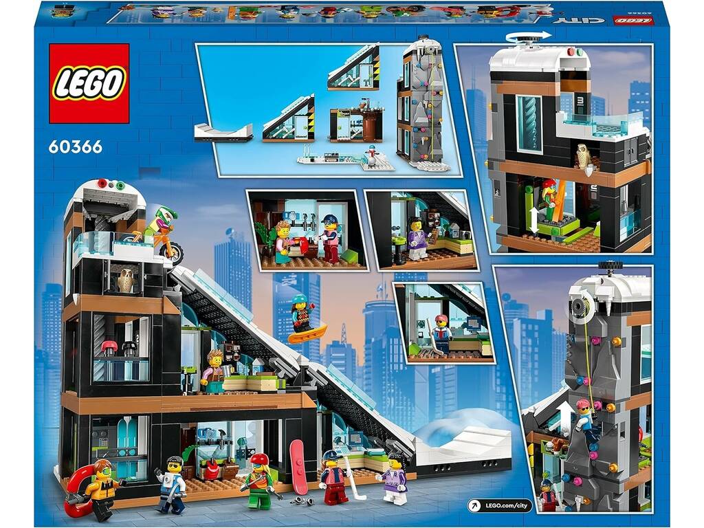 Lego City Centre de ski et d'escalade 60366