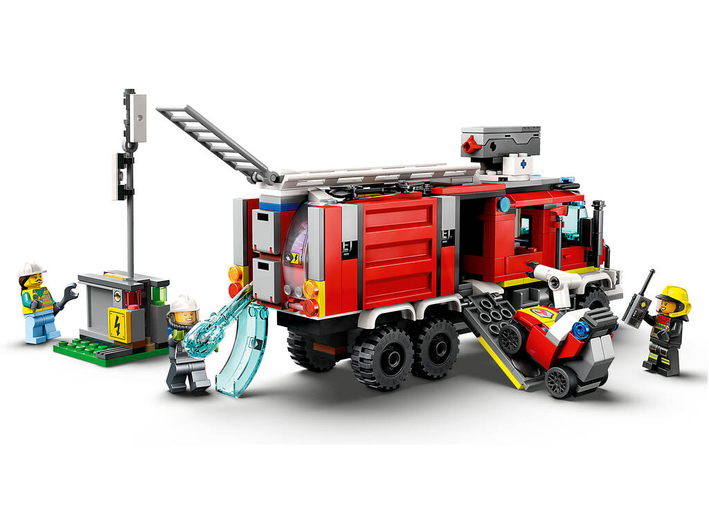 Lego City Fire Unidade Móvel de Controlo de Incêndios 60374