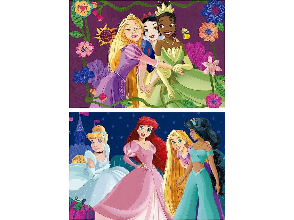 Puzzle 2x50 Principesse Disney di Educa 19672