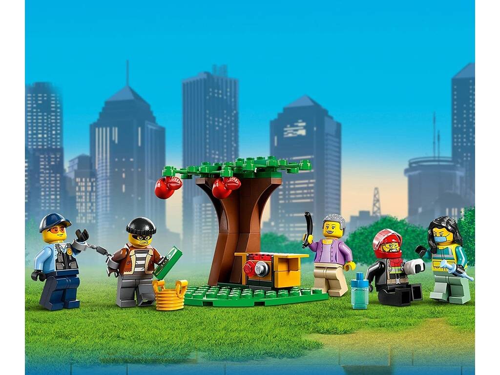 Lego City Police Centro veicoli d'emergenza 60371