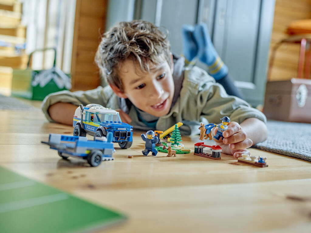 Lego City Police Formação Móvel para Cães da Polícia 60369