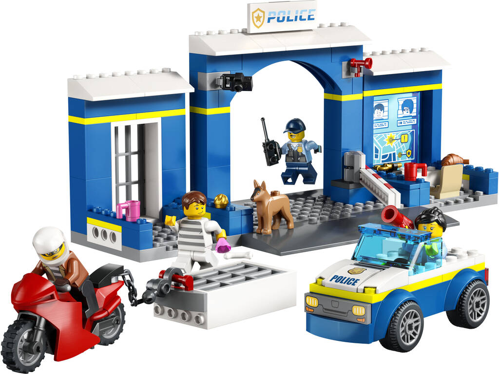 Lego City Police Persecución en la Comisaría de Policía 60370