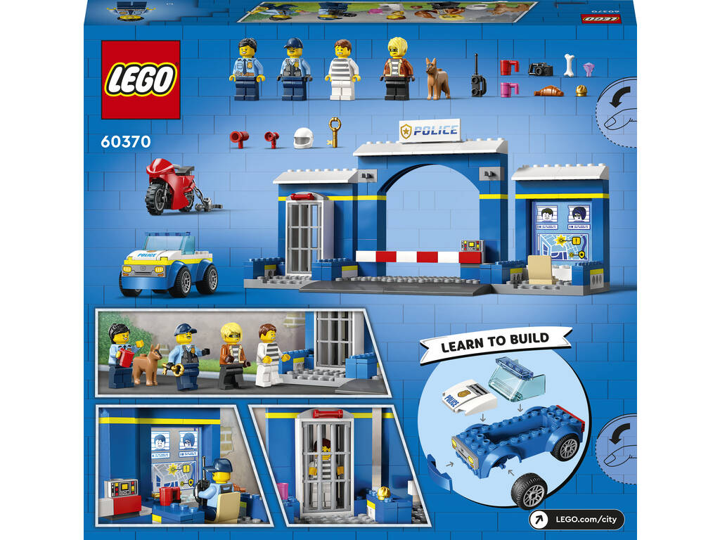 Lego City Police Persecución en la Comisaría de Policía 60370