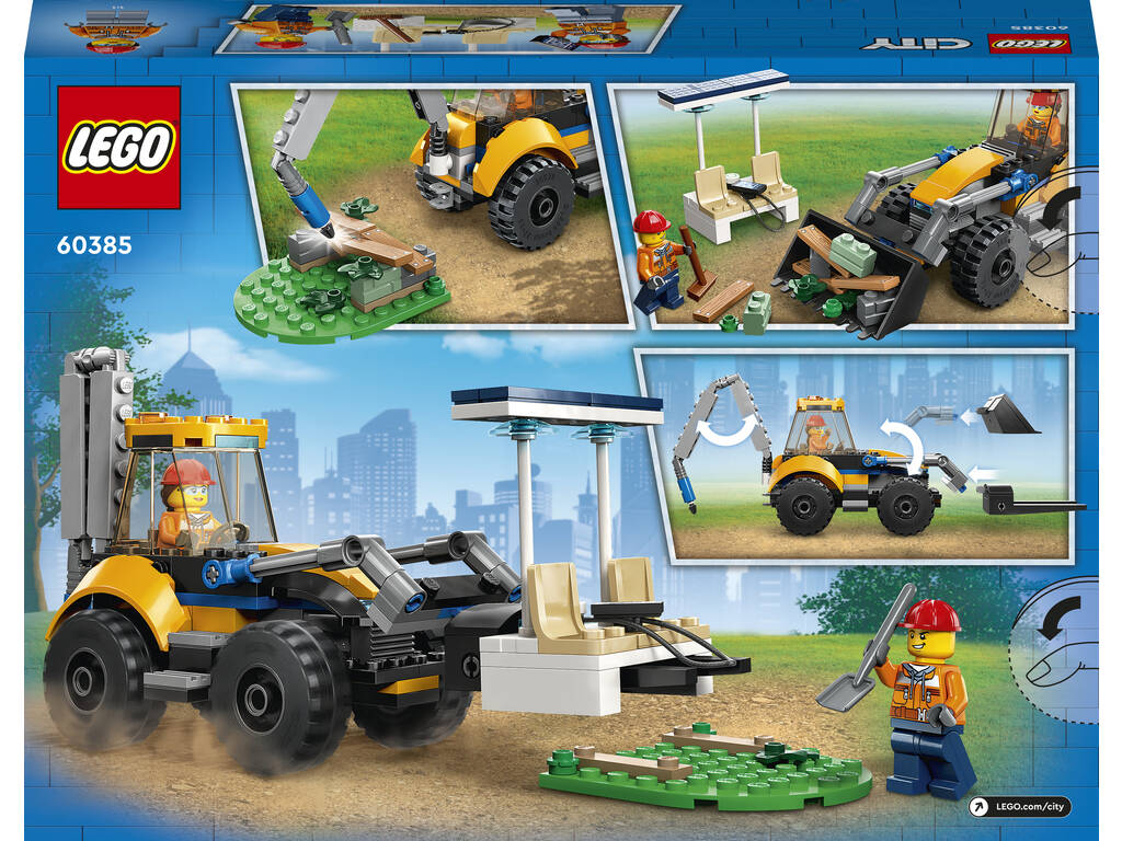 Lego City Vehicles Escavadora de Sítio 60385