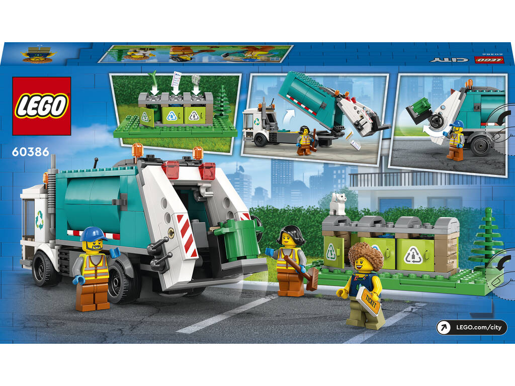 Lego City Vehicles Camion de recyclage 60386