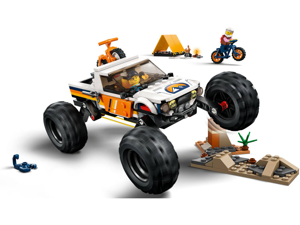 Lego City Vehicles Veicolo fuoristrada 4x4 Avventuriero 60387