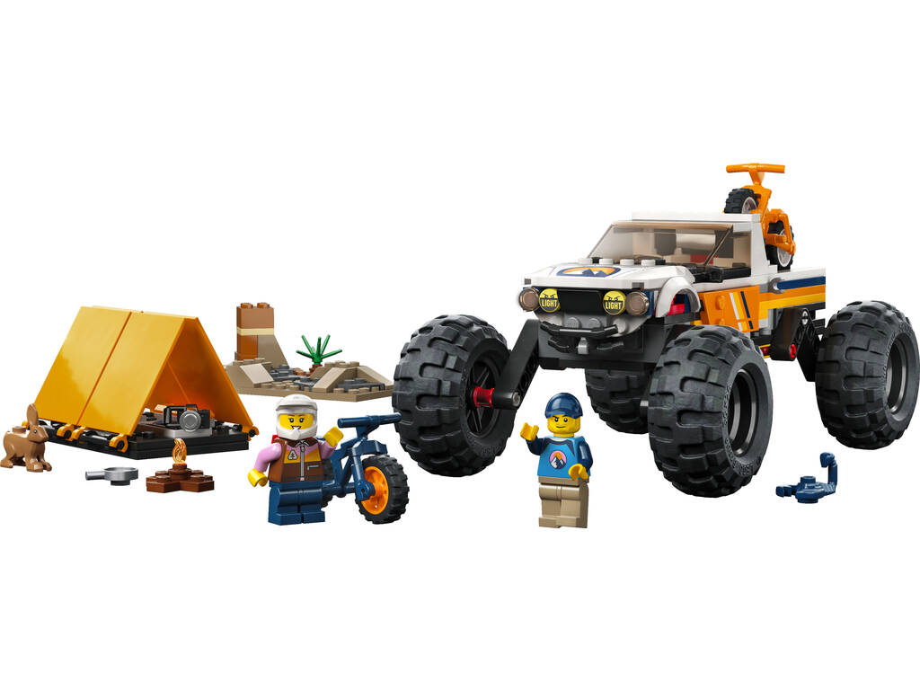 Lego City Vehicles Veicolo fuoristrada 4x4 Avventuriero 60387
