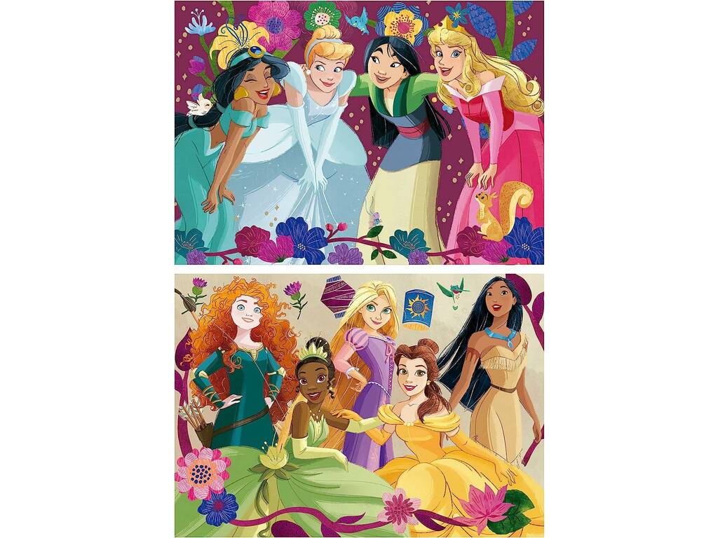 2X48 Disney Princess Puzzle Educa 19675