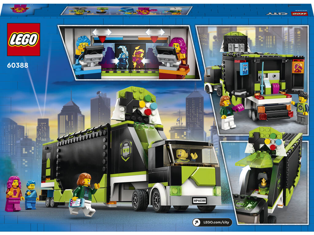 Lego City Vehicles Camion per tornei di videogiochi 60388