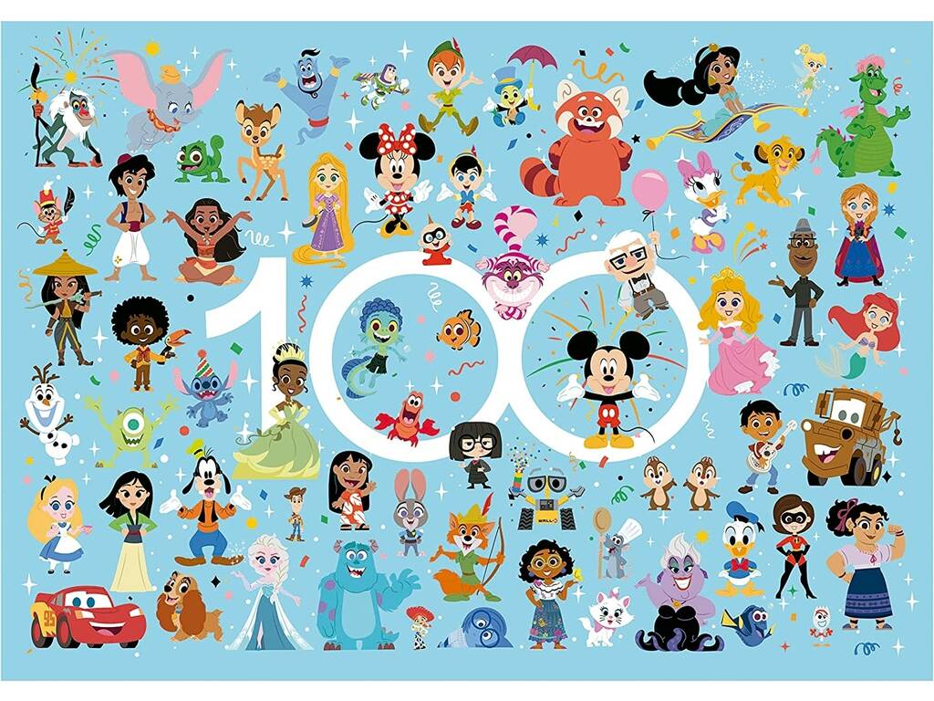 Disney Multiproperty 100 Puzzle d'Educa 19676