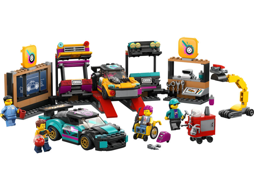 Lego City Grands Véhicules Tuning Atelier Mécanique 60389