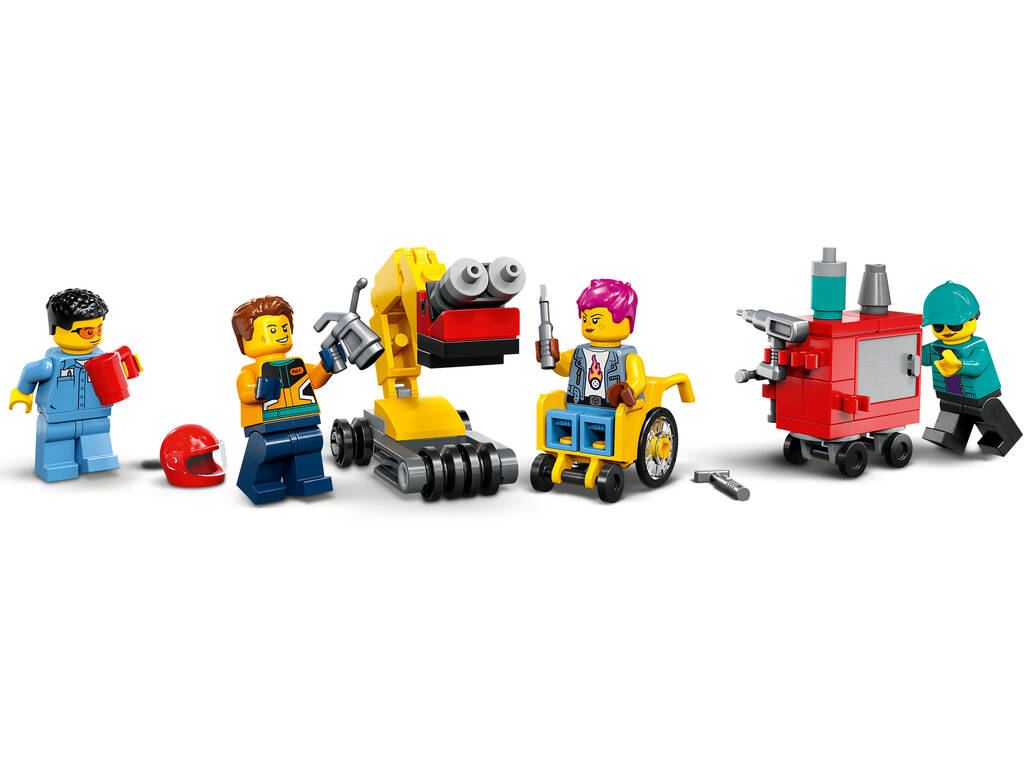 Lego City Grands Véhicules Tuning Atelier Mécanique 60389