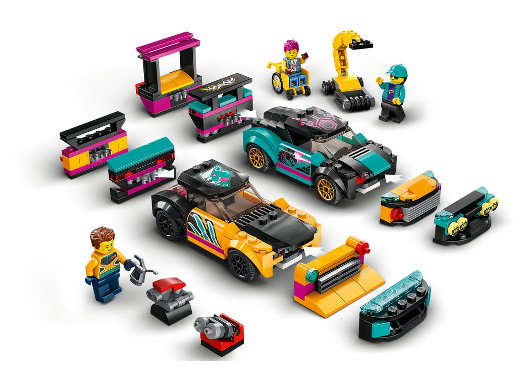 Lego City Grands Véhicules Tuning Atelier Mécanique 60389