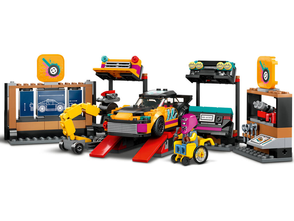 Lego City Grands Véhicules Tuning Atelier Mécanique 60389