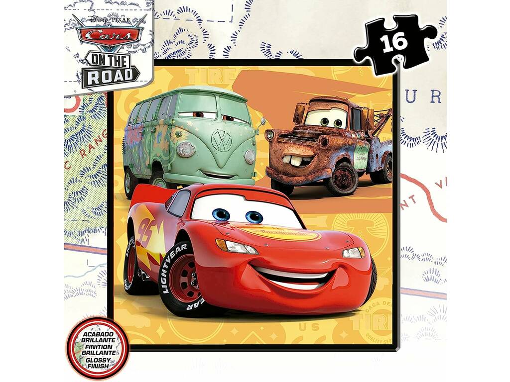 Cars Maletín Puzzles Progresivos 12-16-20-25 Educa 19677