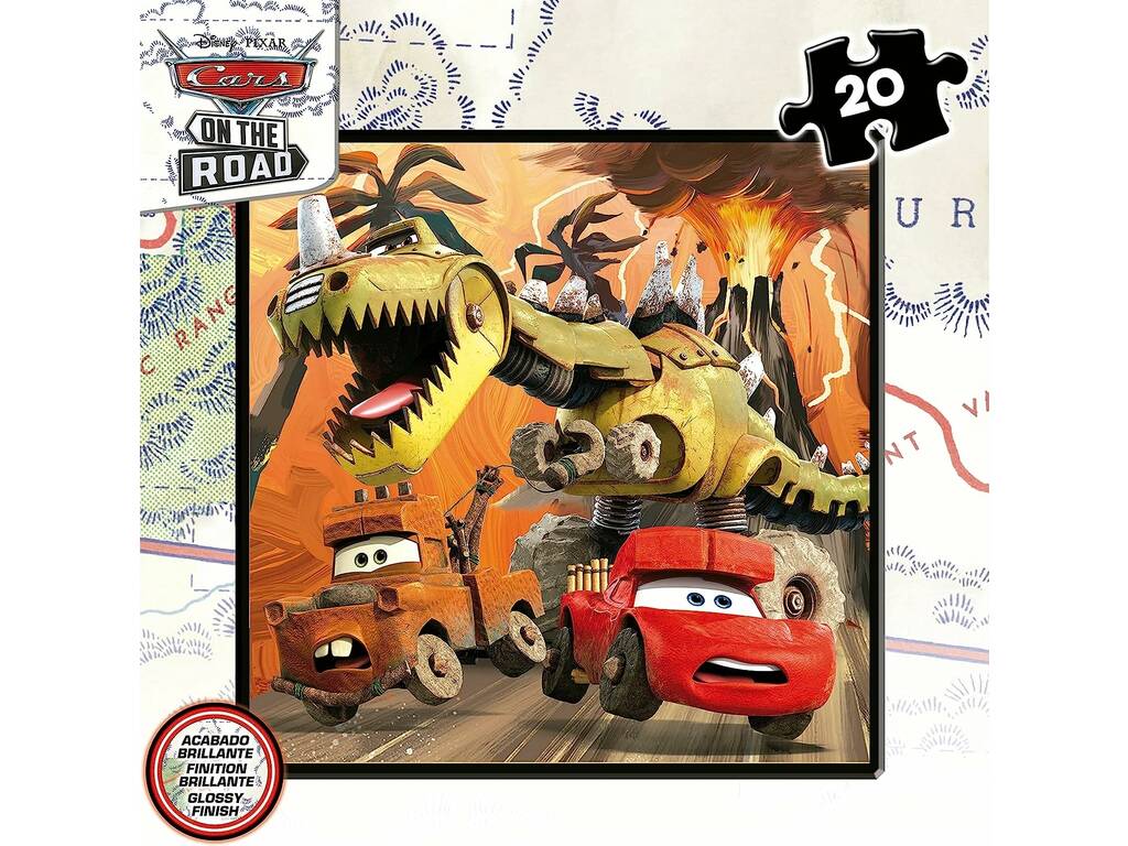Cars Maletín Puzzles Progresivos 12-16-20-25 Educa 19677