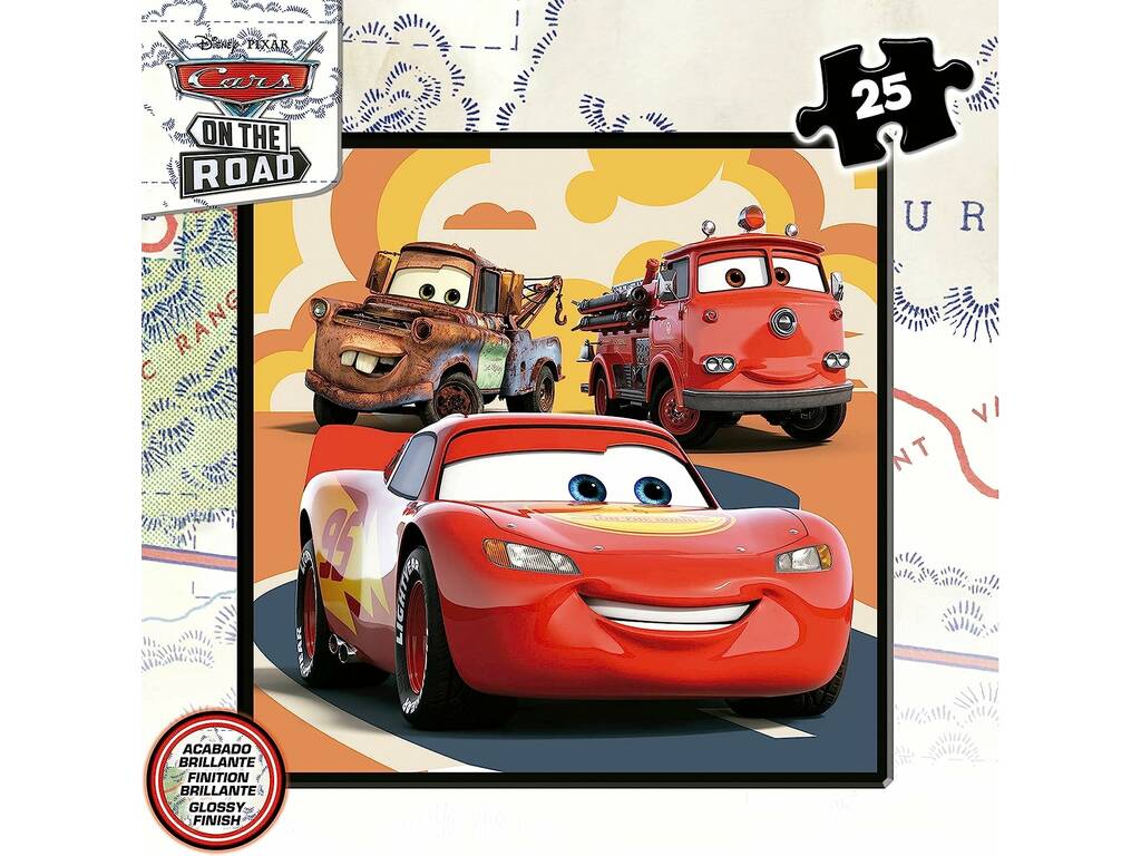 Cars Maletín Puzzles Progresivos 12-16-20-25 Educa 19677