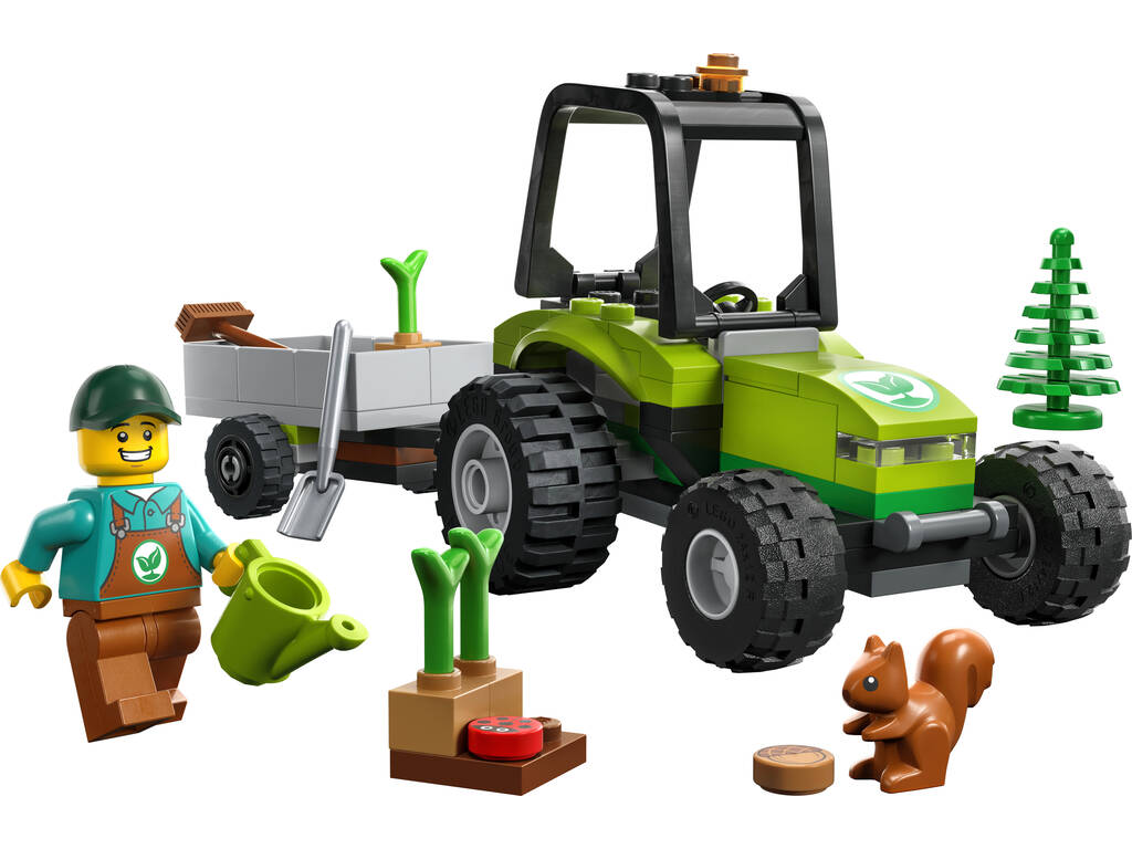 Lego City Grands Véhicules Tracteur Forestal 60390