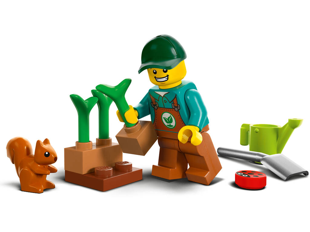 Lego City Grands Véhicules Tracteur Forestal 60390