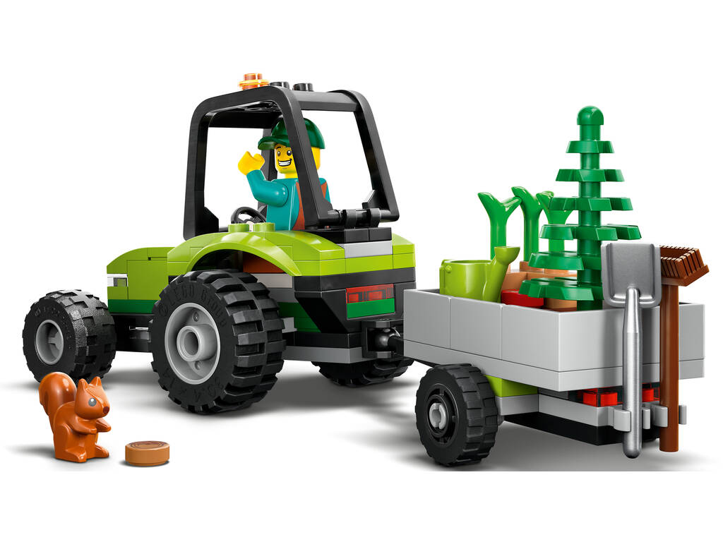Lego City Grands Véhicules Tracteur Forestal 60390