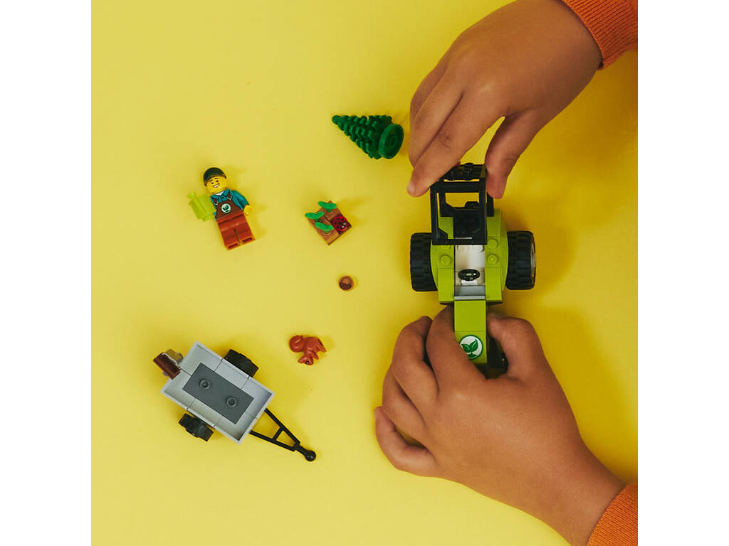 Lego City Grands Véhicules Tracteur Forestal 60390