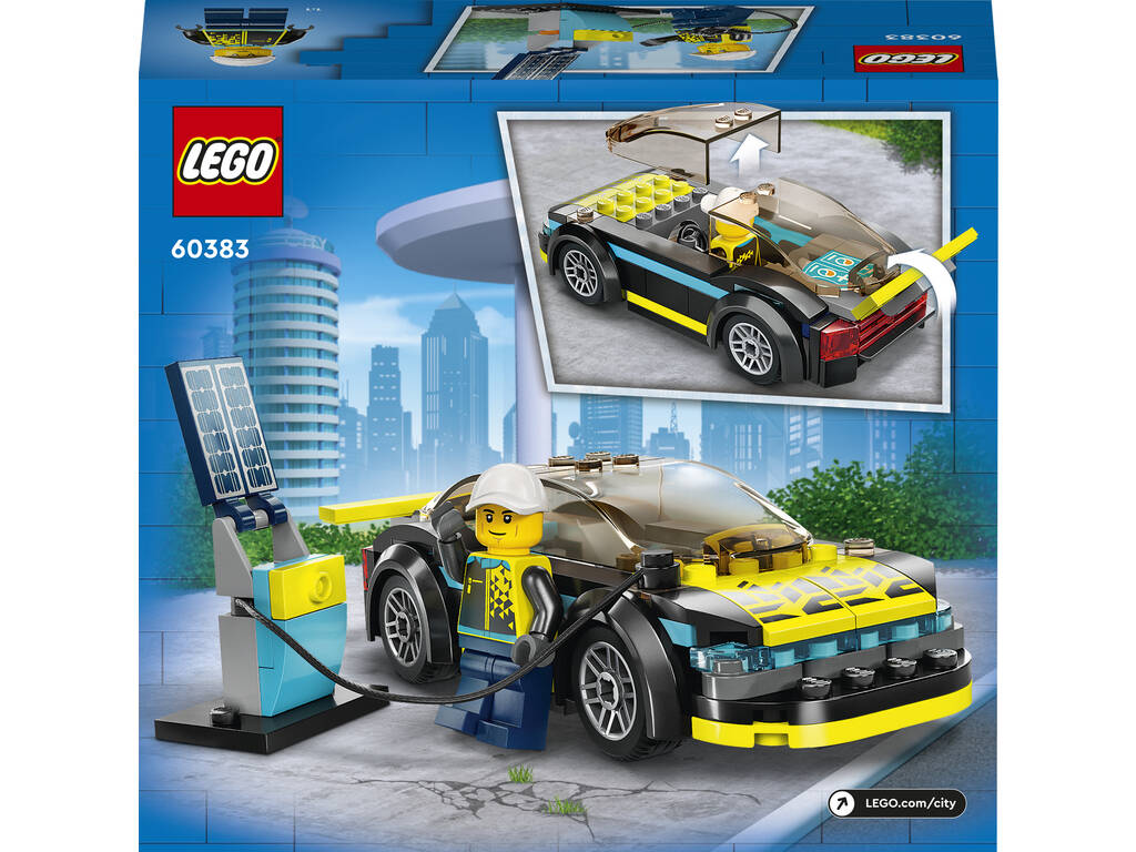 Lego City Grands Véhicules Voiture de sport électrique 60383
