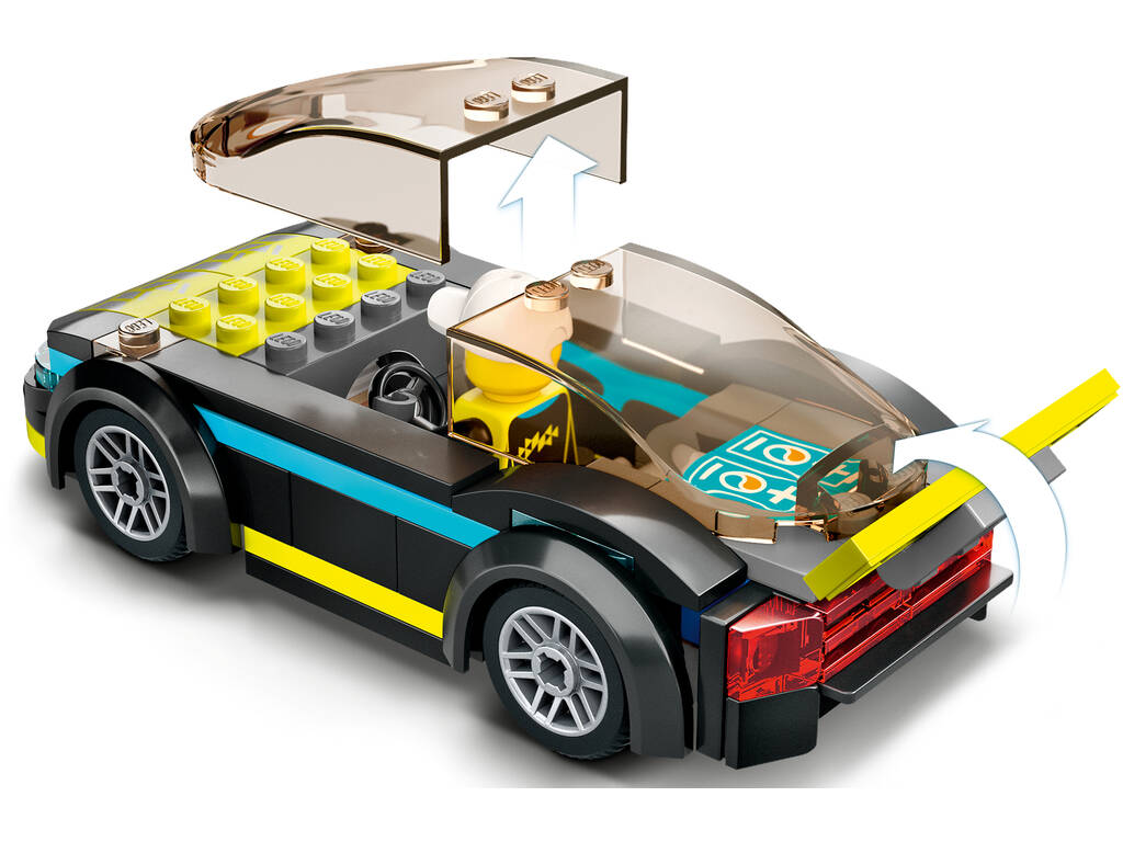 Lego City Grands Véhicules Voiture de sport électrique 60383