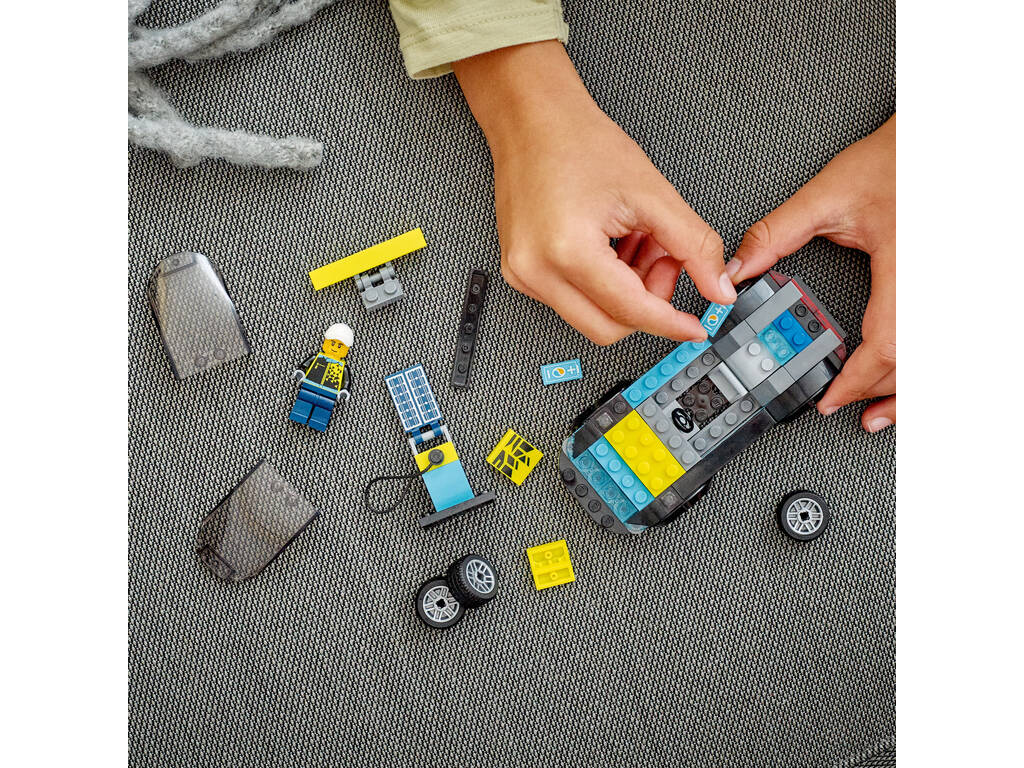 Lego City Grands Véhicules Voiture de sport électrique 60383