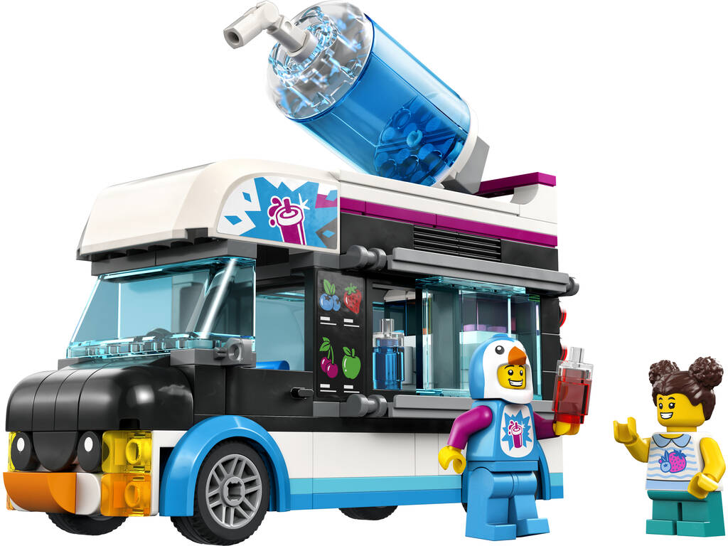 Lego City Grands Véhicules Fourgon à neige Pingouin 60384