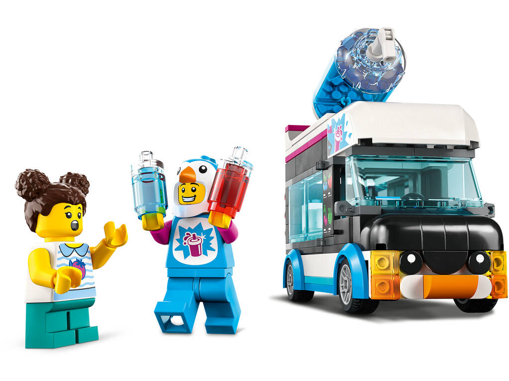 Lego City Grands Véhicules Fourgon à neige Pingouin 60384