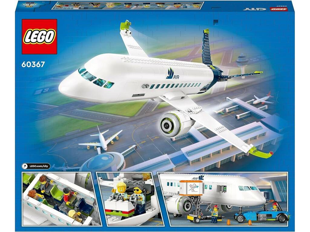 Lego City Passenger Airplane 60367