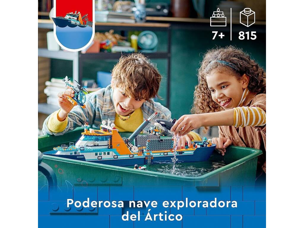 Lego City Bateau des explorateurs de l'Arctique 60368