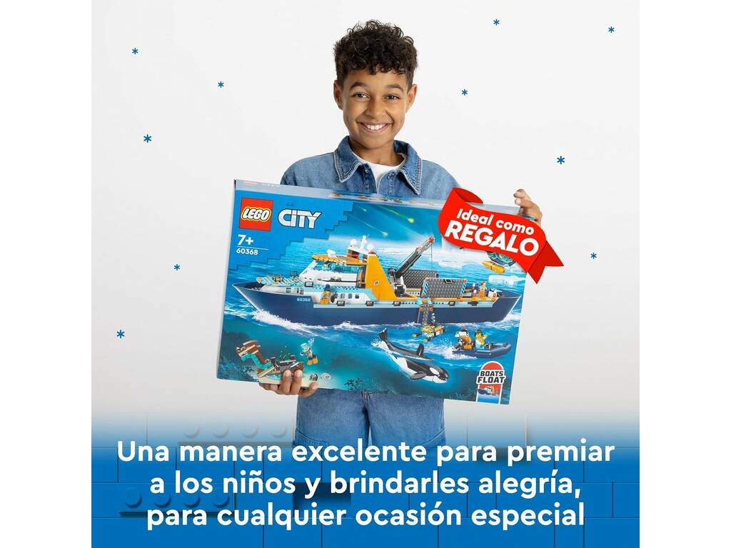 Lego City Bateau des explorateurs de l'Arctique 60368