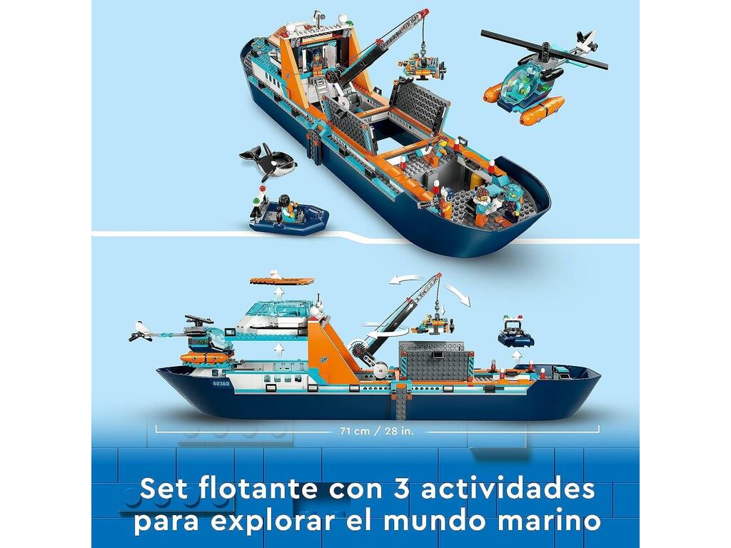 Lego City Bateau des explorateurs de l'Arctique 60368