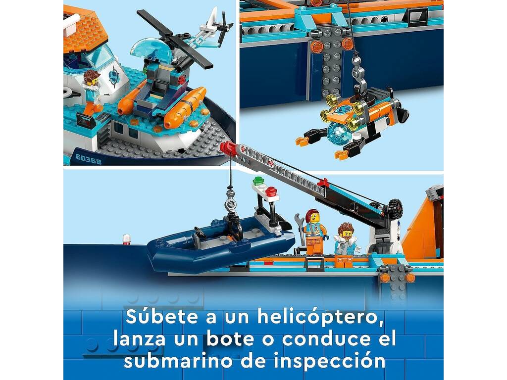 Lego City Bateau des explorateurs de l'Arctique 60368