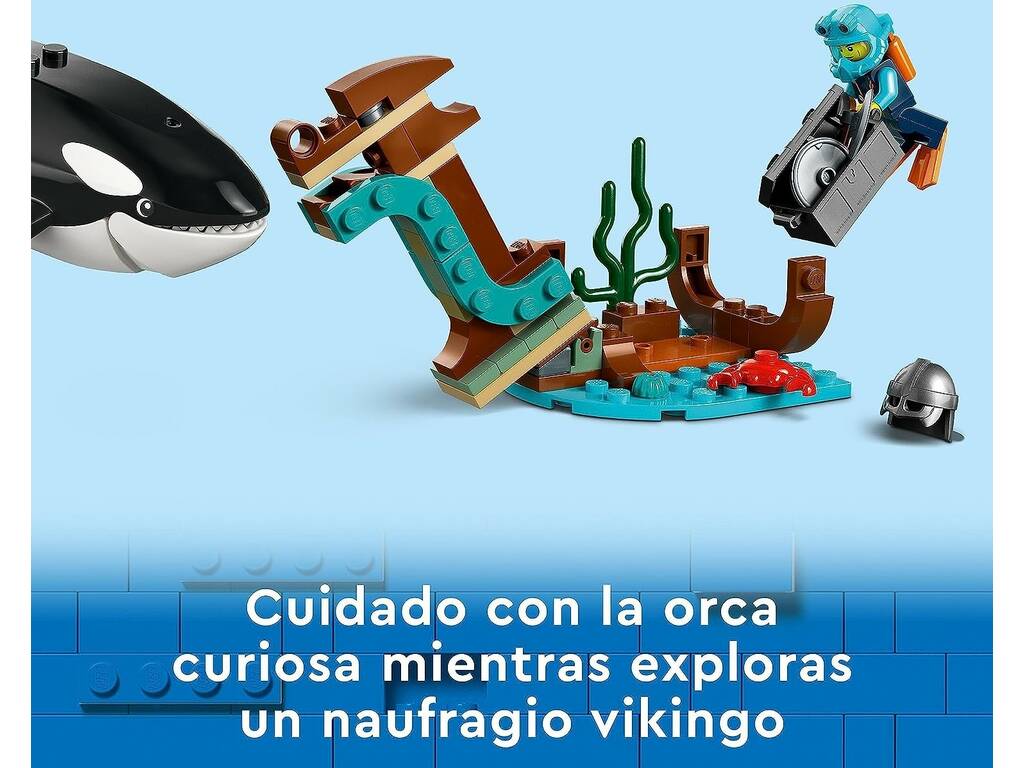 Lego City Bateau des explorateurs de l'Arctique 60368