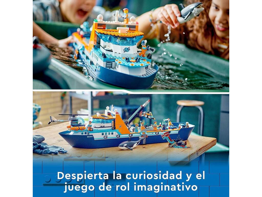 Lego City Bateau des explorateurs de l'Arctique 60368