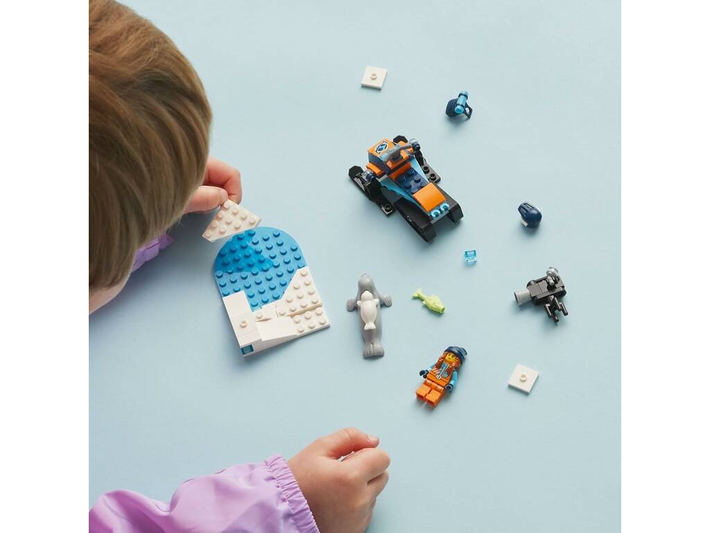 Motoneige Lego City Arctic Explorers 60376