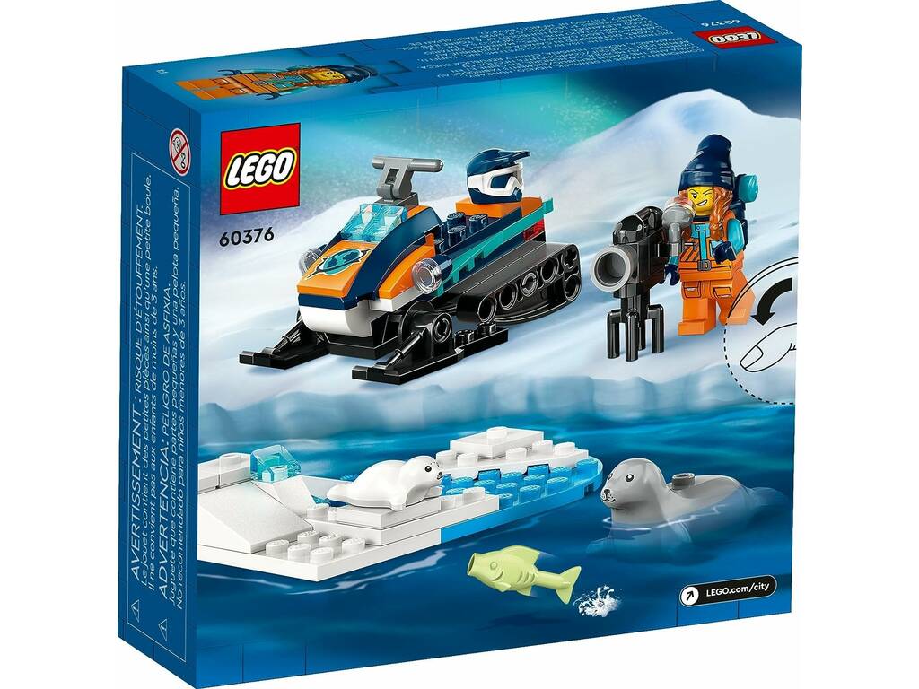 Motoneige Lego City Arctic Explorers 60376