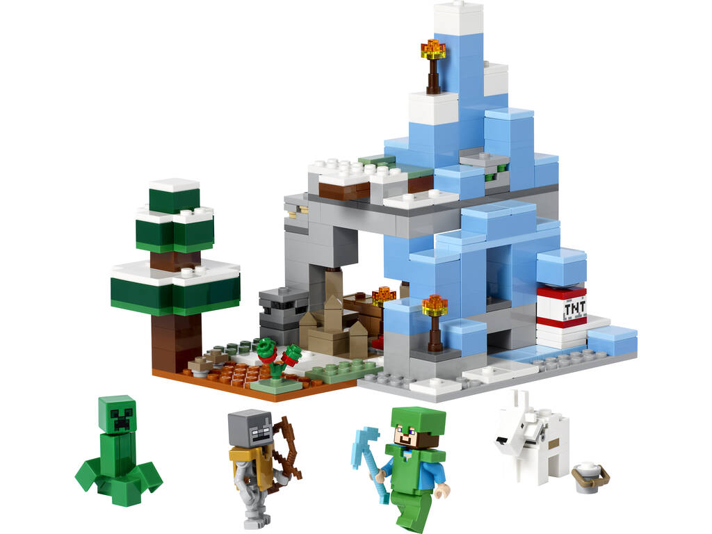 Lego Minecraft I picchi di ghiaccio Lego 21243