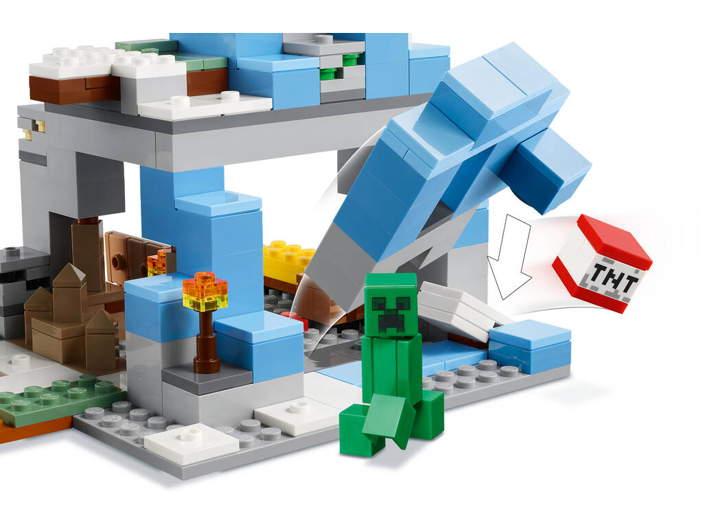 Lego Minecraft I picchi di ghiaccio Lego 21243