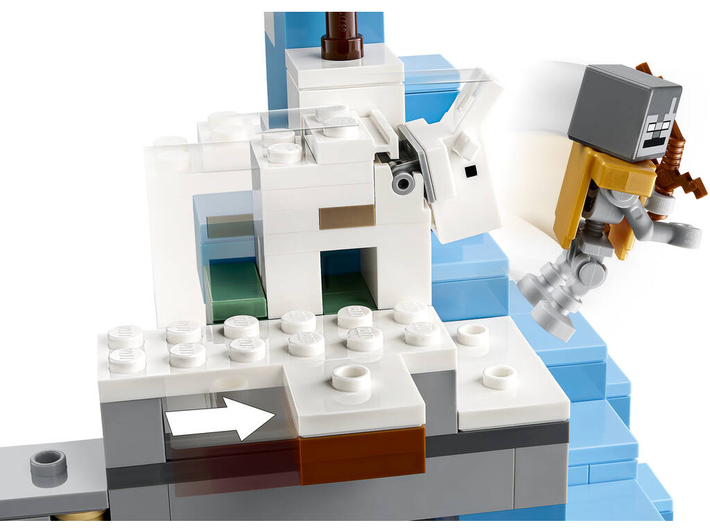 Lego Minecraft I picchi di ghiaccio Lego 21243